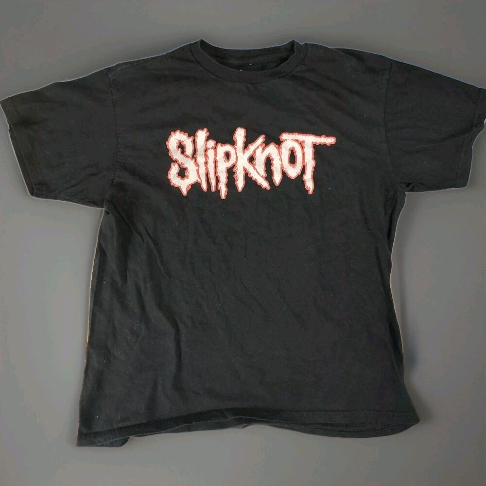Slipknot Shirt Mens Large Black Rock Band Tee Shirt Retro Concert Shirt